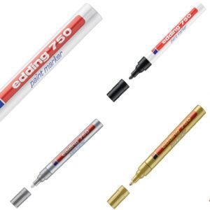 Marker permanentni lakirajući 2-4mm Edding 750; 