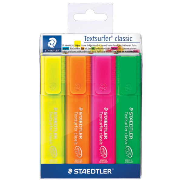 Signir 1-5mm classic neon Staedtler 364 4boje