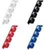 Spirala plastična za uvez 22mm 50kom-boje; Format: A4  Materijal plastika;    Uvez do 180 listova