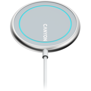 CANYON wireless charger WS-100 15W Magnetic Silver2 CANYON wireless charger WS-100 15W Magnetic Silver2