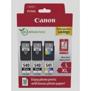 Canon multipack PG-540L x 2 + CL-541XL