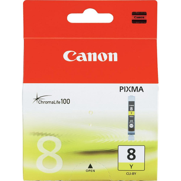 Canon tinta CLI-8Y, žuta Canon tinta CLI-8Y, žuta