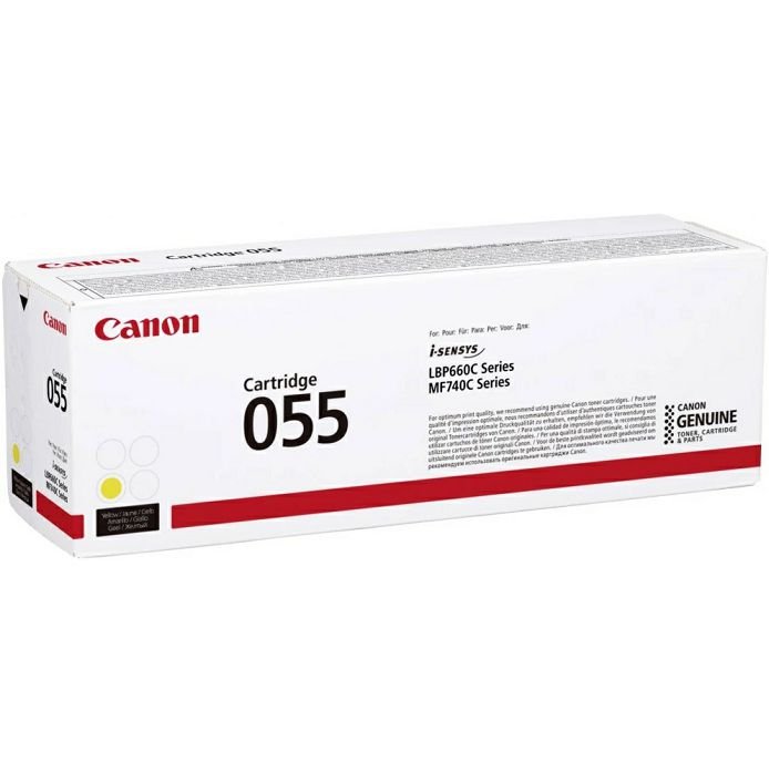 Canon toner CRG-055Y, žuta