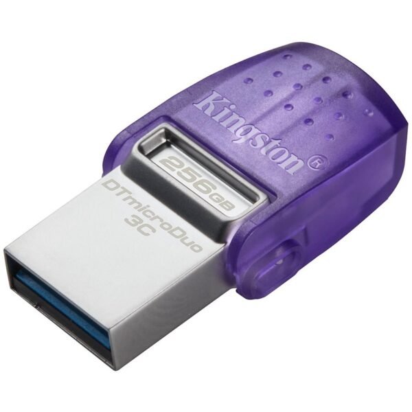 Kingston 256GB DataTraveler microDuo 3C 200MB/s dual USB-A + USB-C, memorija USB.