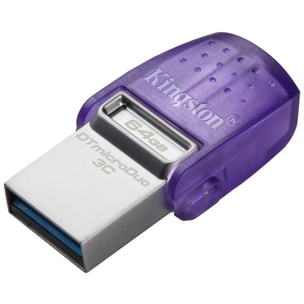 Kingston 64GB DataTraveler microDuo 3C 200MBs dual USB-A + USB-C Kingston 64GB DataTraveler microDuo 3C 200MB/s dual USB-A + USB-C, EAN: 740617328219