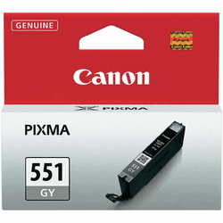 Canon tinta CLI-551GY, siva, Tintni ulošci ili toneri CANON; Originalni spremnici s tintom tvrtke Canon