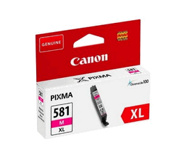 Canon tinta CLI-581M XL, magenta,Tintni ulošci ili toneri CANON; Originalni spremnici s tintom tvrtke Canon