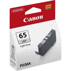 Canon tinta CLI-65LGY, svijetlo siva; Tintni ulošci ili toneri CANON; Originalni spremnici s tintom tvrtke Canon