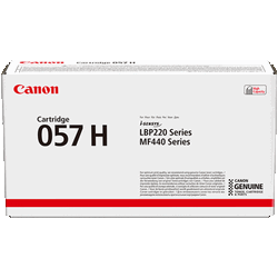 Canon toner CRG-057 H; Tintni ulošci ili toneri CANON; Originalni spremnici s tintom tvrtke Canon