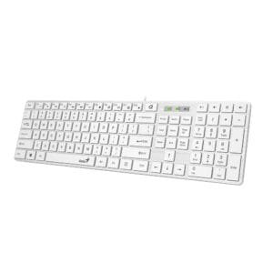 gen-kb-slims126-wh_HR Genius SlimStar 126, tipkovnica, USB, bijela;