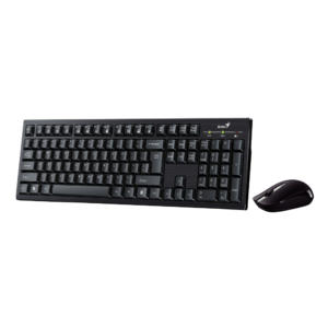 gen-km-8101-genius-km-8101-bezicna-tipkovnica-i-mis-crna asteroid Genius KM-8101, bežična tipkovnica i miš, crna, Bežični combo set tipkovnica i miš; Sučelje USB; Bežična tehnologija: 2.4GHzTipke; Oblik tipki: konkavni; Funkcijske tipke: Da, 12; Karakteristike miša: Senzor: optički; Rezolucija: 1000 dpi; Broj tipki: 3