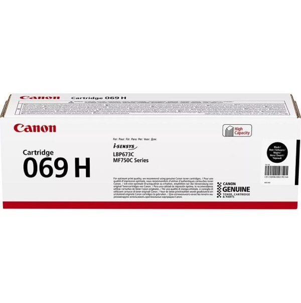Canon toner CRG-069HBK, crni original