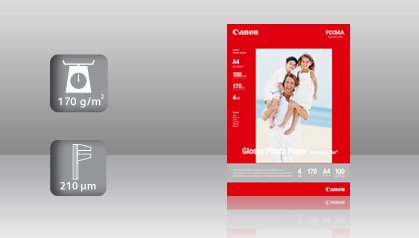 Canon Glossy Photo GP-501 - A4 -100l