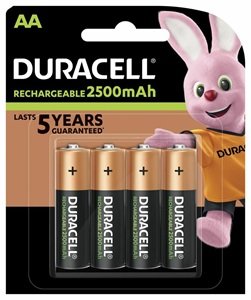 DURACELL punjiva AA 2500mAh