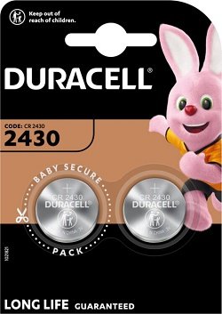 Baterija DURACELL Lithium CR2430 2 komada