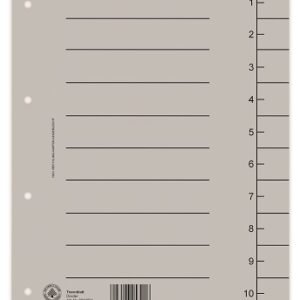 281606111_1 Pregrada kartonska A4 250gr Donau siva