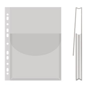 410106124_1 Fascikl uložni pvc A4 170mic pp proširen+klapa gore