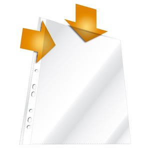 410106131 Fascikl uložni pvc A4 LR 90mic 50/1