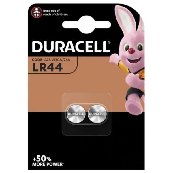 Baterija DURACELL Alkalna LR44 2/1