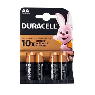 Baterija DURACELL Basic AA 4/1; Višenamjenske alkalne baterije Duracell AA K4 Basic idealne su za napajanje svih Vaših uređaja.