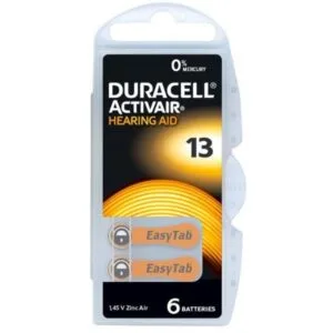 Baterija DURACELL Hearing DA13