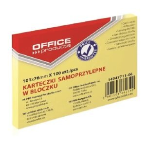 Blok samoljepljivi 101x76mm 100 listova Office products