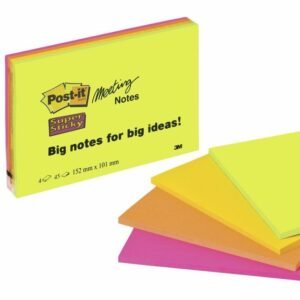 Blok samoljepljivi 152x101mm 180 listova Post-it 3M 6445 Super Sticky