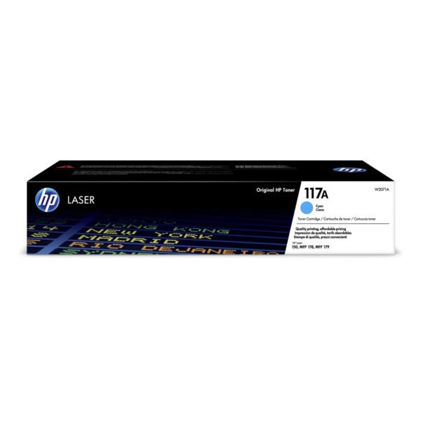 HP 117A Cyan Laser Toner Cartridge