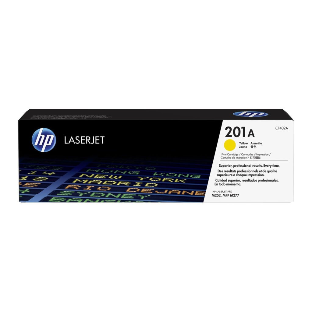 HP 201A Tonercartridge yellow