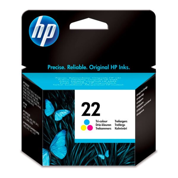 HP 22 original ink cartridge tri-col 5ml