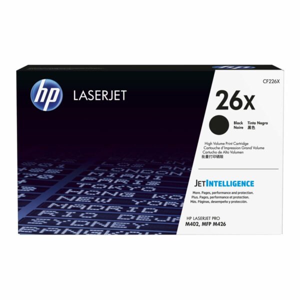 HP 26X Original Toner Cartridge black HY