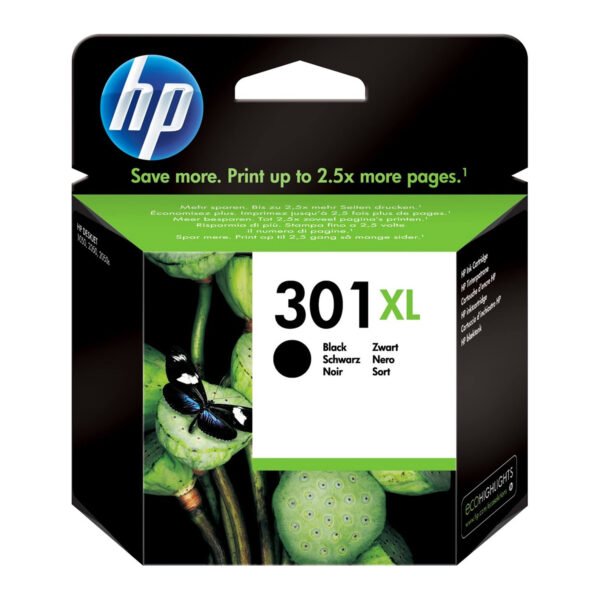 HP 301XL original ink cartridge black