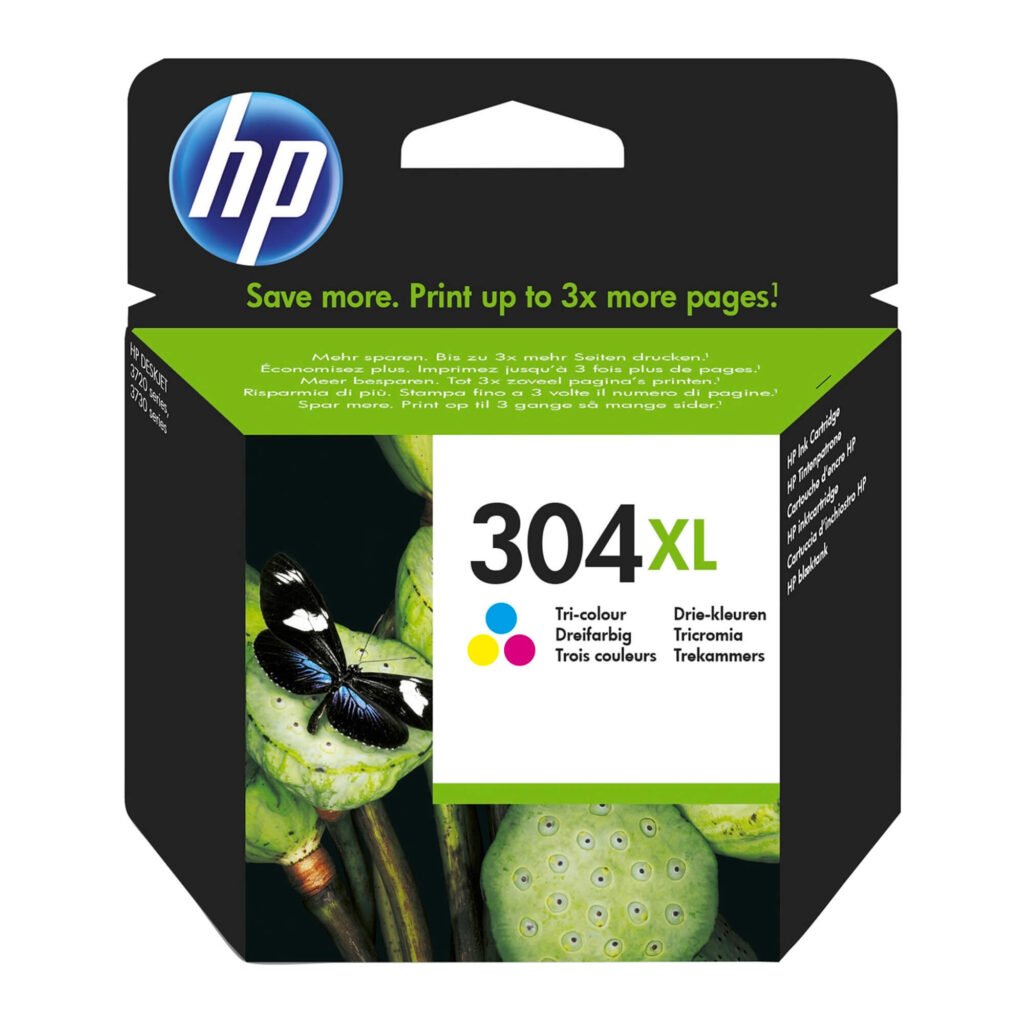 HP 304XL Tri-color Ink Cartridge