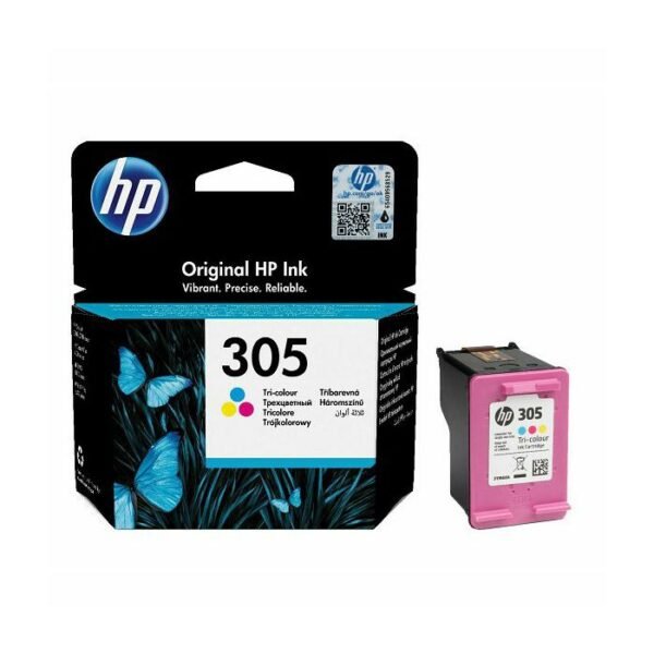 HP 305 Tri-color Original Ink Cartridge