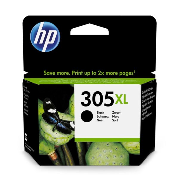 HP 305XL High Yield Black Original Ink Cartridge HP 305XL High Yield Black Original Ink Cartridge