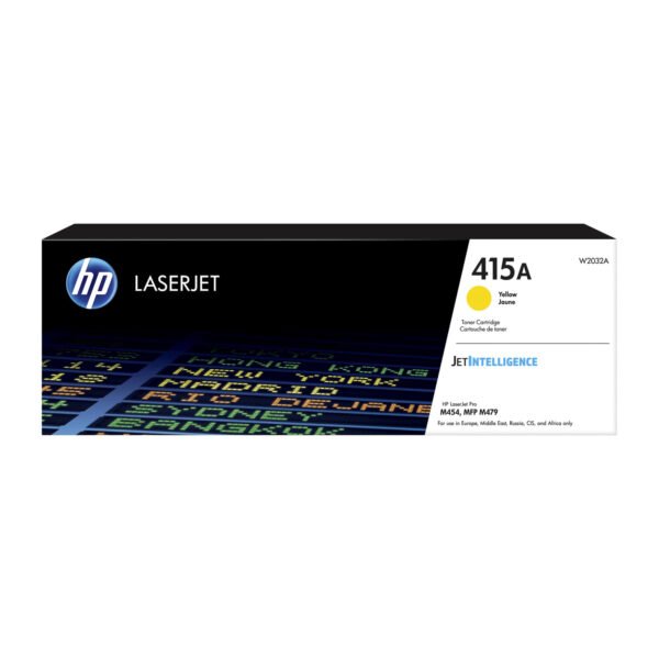 HP 415A Yellow LaserJet Toner Cartridge HP 415A Yellow LaserJet Toner Cartridge