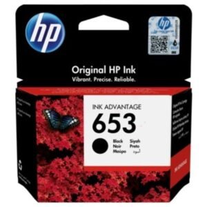HP 653 Black Original Ink Advantage Cartridge HP 653 Black Original Ink Advantage Cartridge