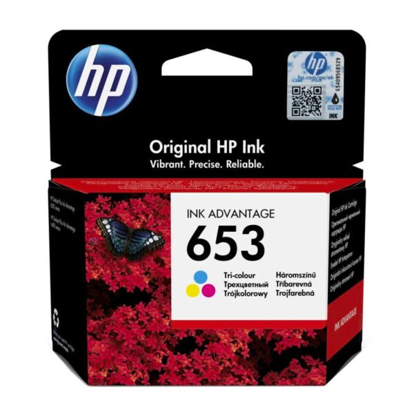 HP 653 Tri-color Original Ink Advantage HP 653 Tri-color Original Ink Advantage