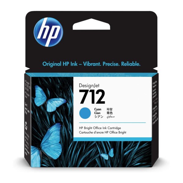 HP 712 29-ml Cyan DesignJet Ink