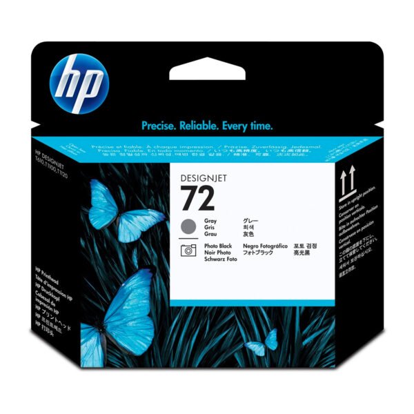 HP 72 Printhead grey and black Vivera