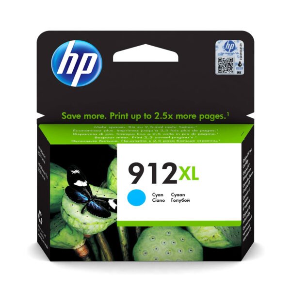 HP 912XL High Yield Cyan Ink