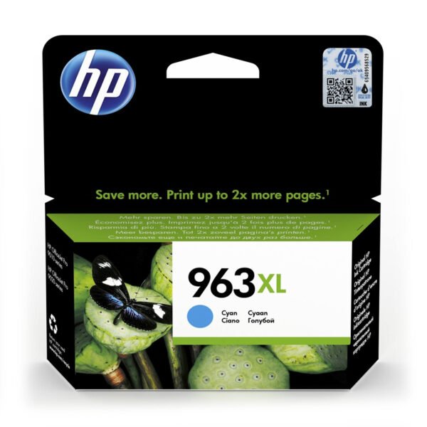 HP 963XL High Yield Cyan Ink