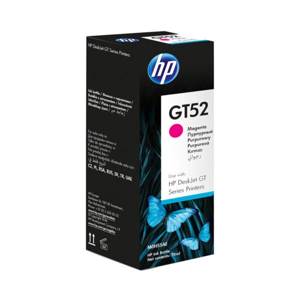 HP GT52 Original Ink Bottle Magenta HP GT52 Original Ink Bottle Magenta