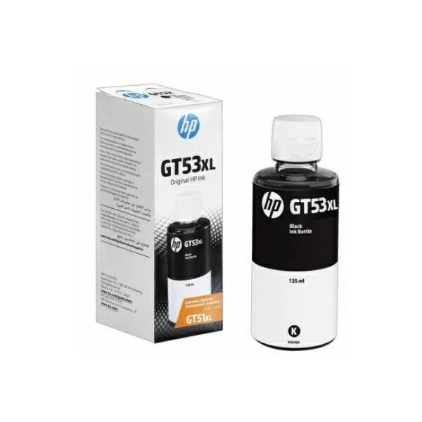 HP GT53 135ml Black Original Ink Bottle