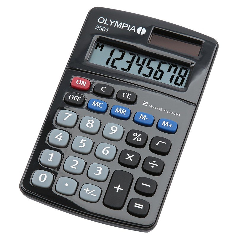 Kalkulator komercijalni  8 mjesta Olympia 2501