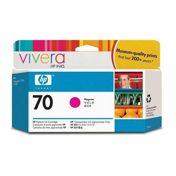 HP 70 ink magenta 130 ml Vivera