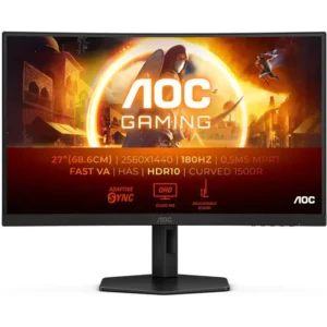 AOC CQ27G4X, VA 27", DP, 2xHDMI, HAS, 180Hz, QHD