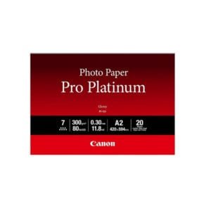Canon Pro Platinum Pho PT101 - A2 - 20L Foto papir Canon Pro Platinum Pho PT101 - A2 - 20L