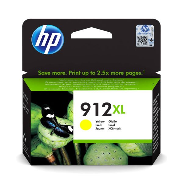 HP 912XL High Yield Yellow Ink HP 912XL High Yield Yellow Ink