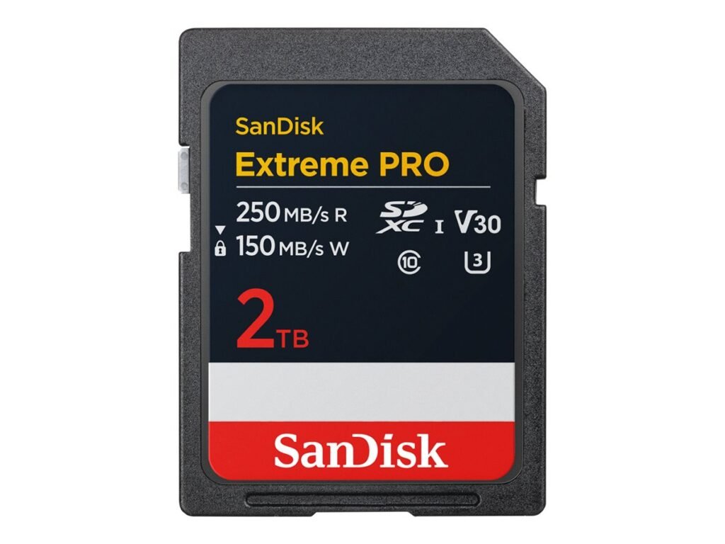SANDISK Extreme PRO SDXC UHS-I Card 2TB